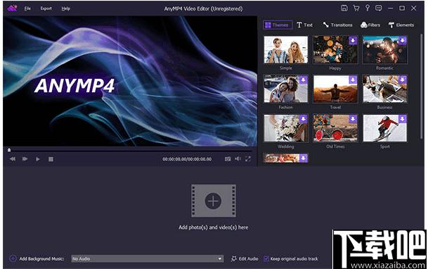 AnyMP4 Video Editor下载,视频制作,视频编辑