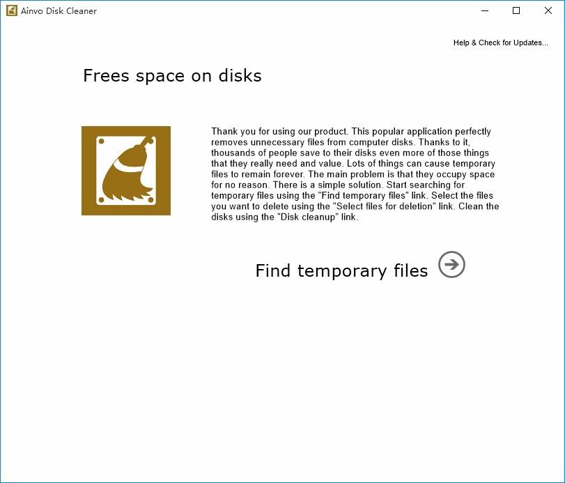 Ainvo Disk Cleaner,磁盘清理工具,磁盘清理