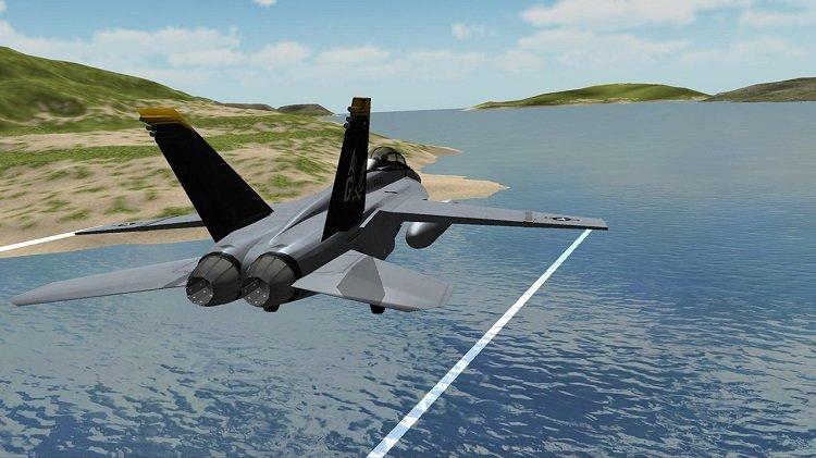 f18飞机模拟器3d手游中文版下载,f18飞机模拟器3d,飞行游戏,射击游戏