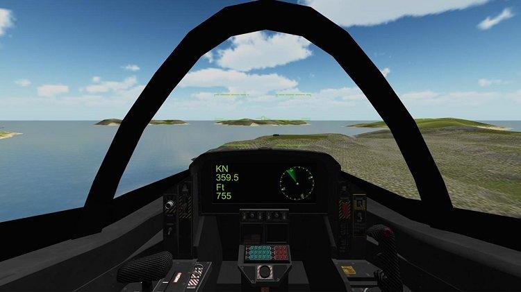 f18飞机模拟器3d手游中文版下载,f18飞机模拟器3d,飞行游戏,射击游戏